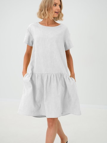 LeMuse Dress Mekko 'BLOSSOM' värissä valkoinen: etupuoli
