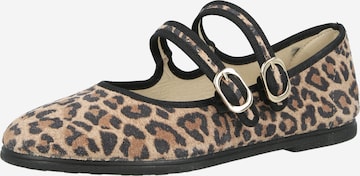 espadrij l´originale Nauhaballerina värissä ruskea: etupuoli