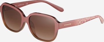 Occhiali da sole '0HC8298U' di COACH in marrone: frontale