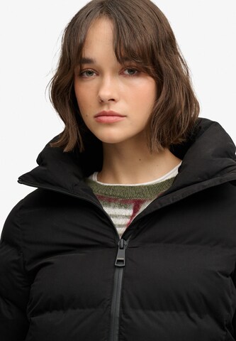 Superdry & Co Wintermantel in Zwart