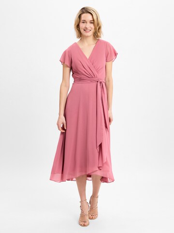 Marie Lund Kleid in Pink: Vorderseite