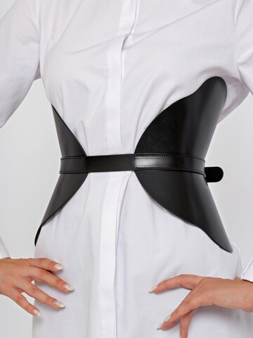 Haute Cuir Riem 'Ivy' in Zwart