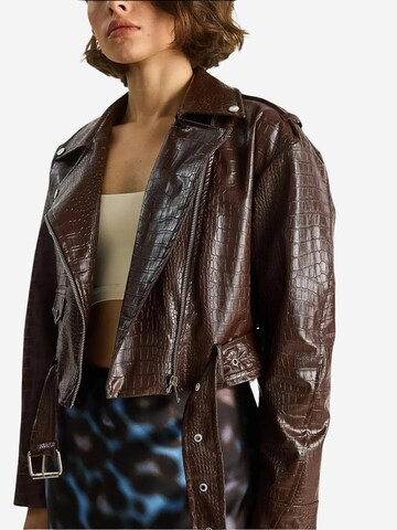 Veste mi-saison Bianco Lucci en marron