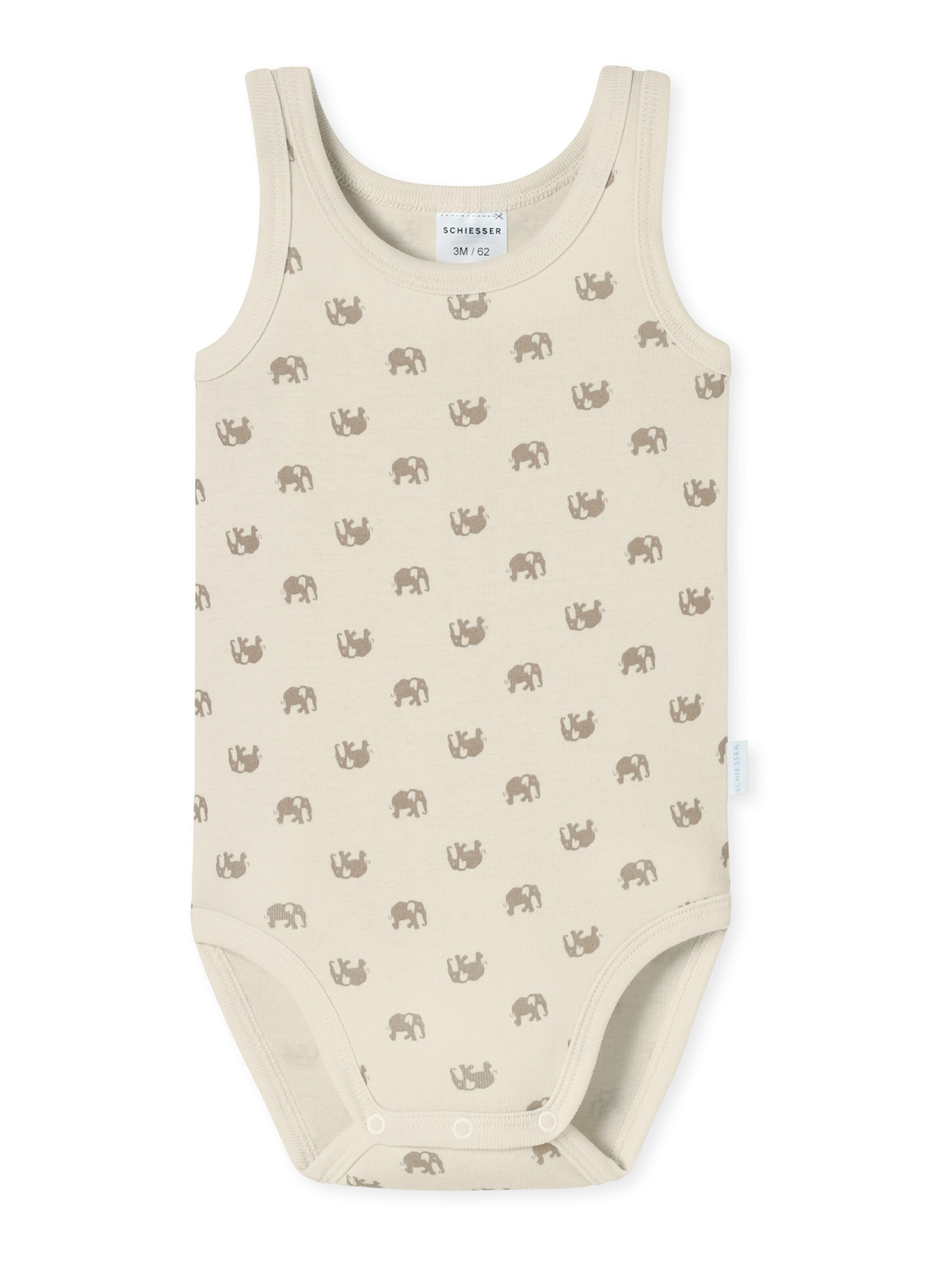 SCHIESSER Romper/bodysuit ' Nature Love  ' in Beige