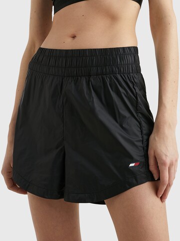 Tommy Hilfiger Sport Regular Pants in Black: front