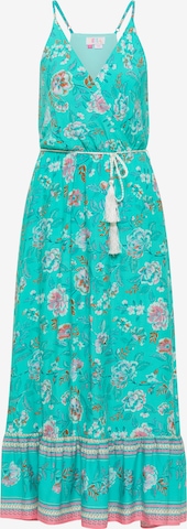 IZIA Sommerkjole 'Gaya' i blå: forside