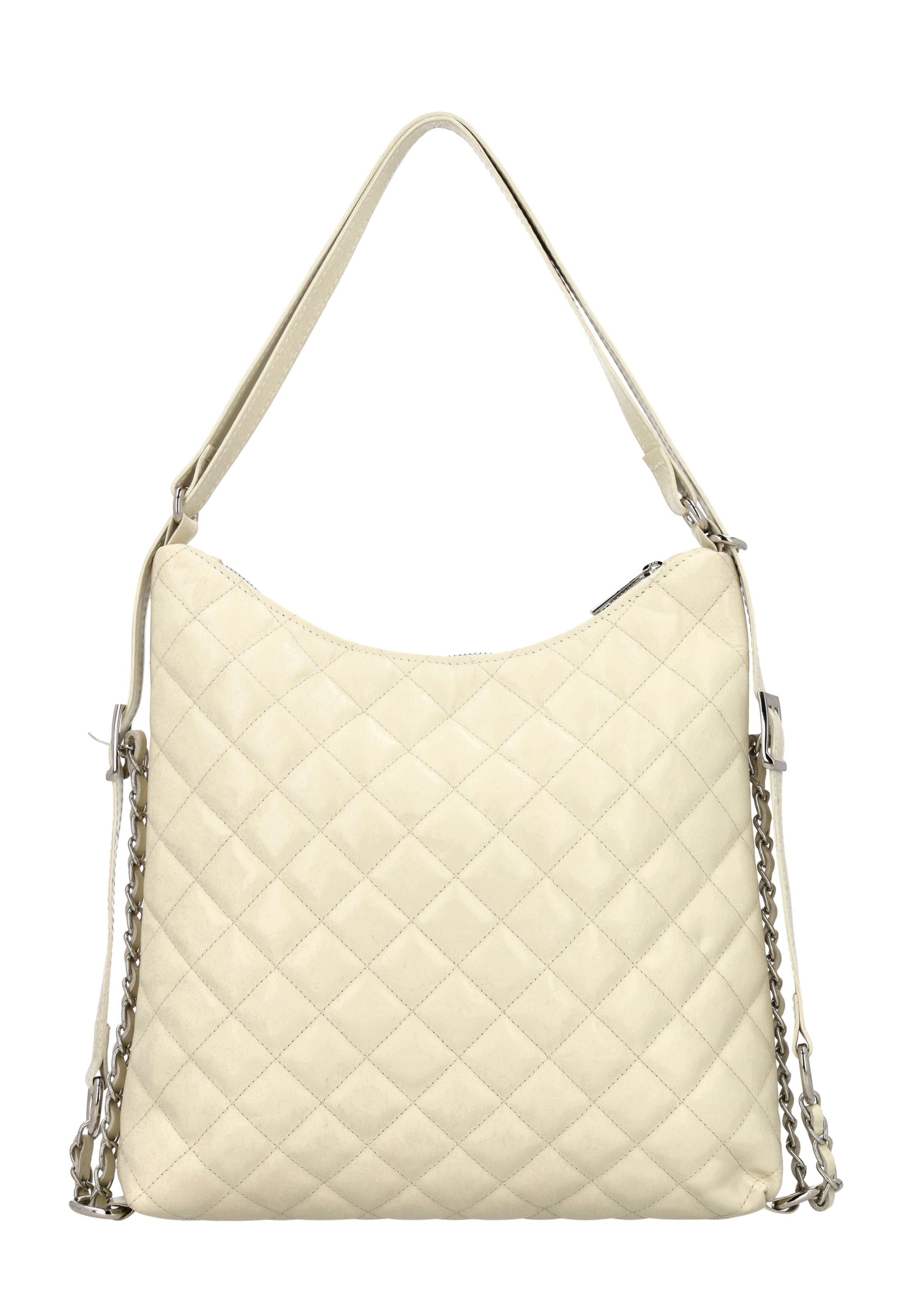 faina Schoudertas in Beige: voorkant