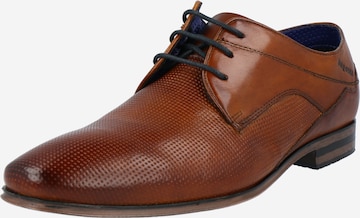 bugatti Lace-up shoe 'Morino' in Brown: front