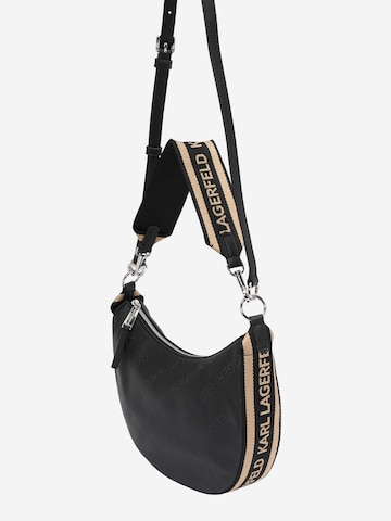 Karl Lagerfeld - Bolso de hombro en negro