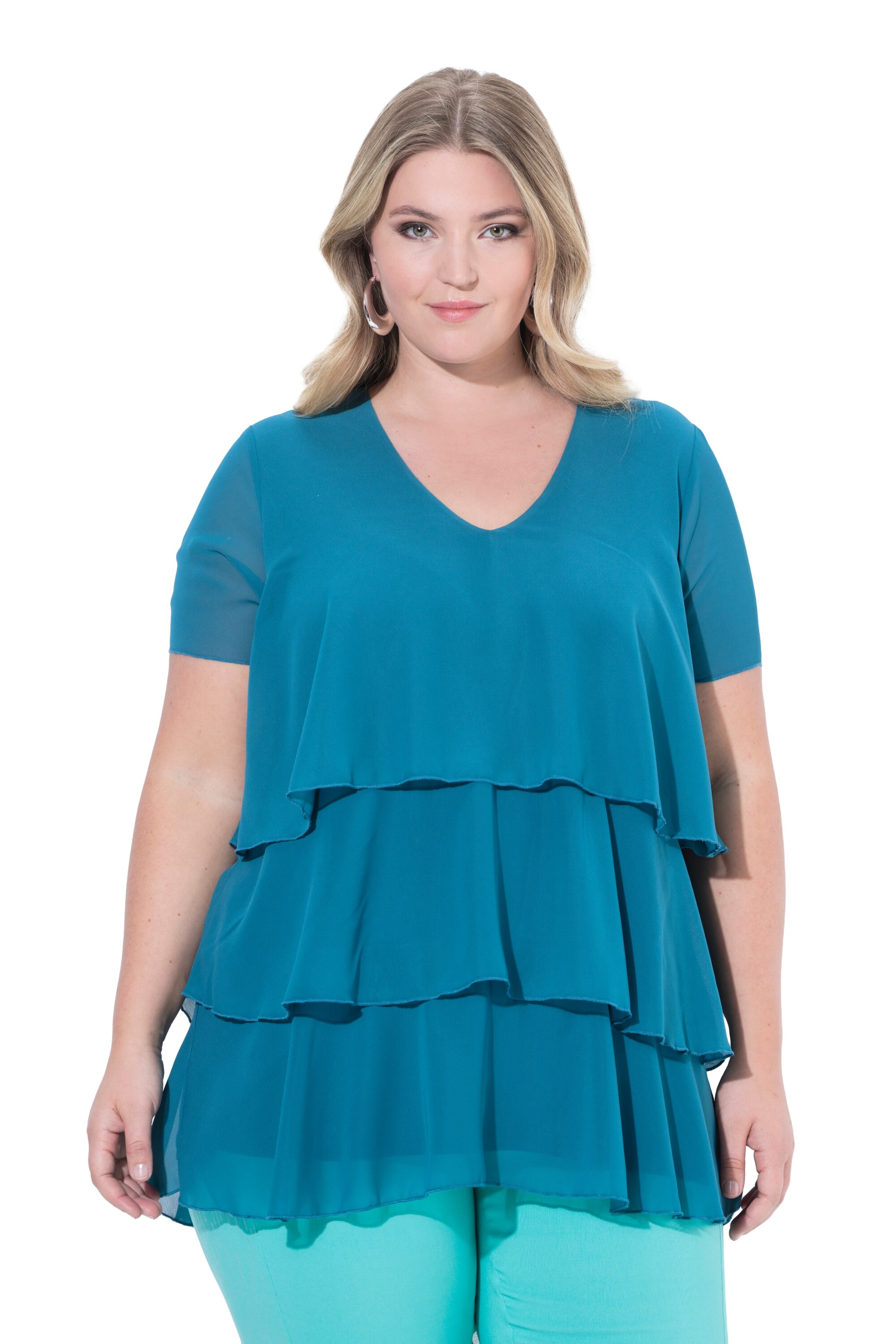 MIAMODA Bluse in Blau: Vorderseite