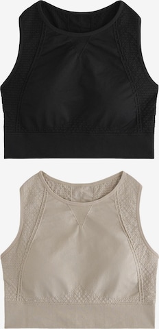 Next Бюстье Спортивный бюстгальтер в Серый: спереди