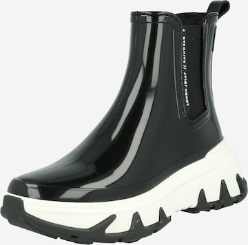 LEMON JELLY Rubber Boots 'Thora' in Black: front