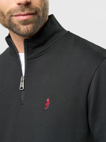 MCS Sweatshirt 'Clement' in Zwart