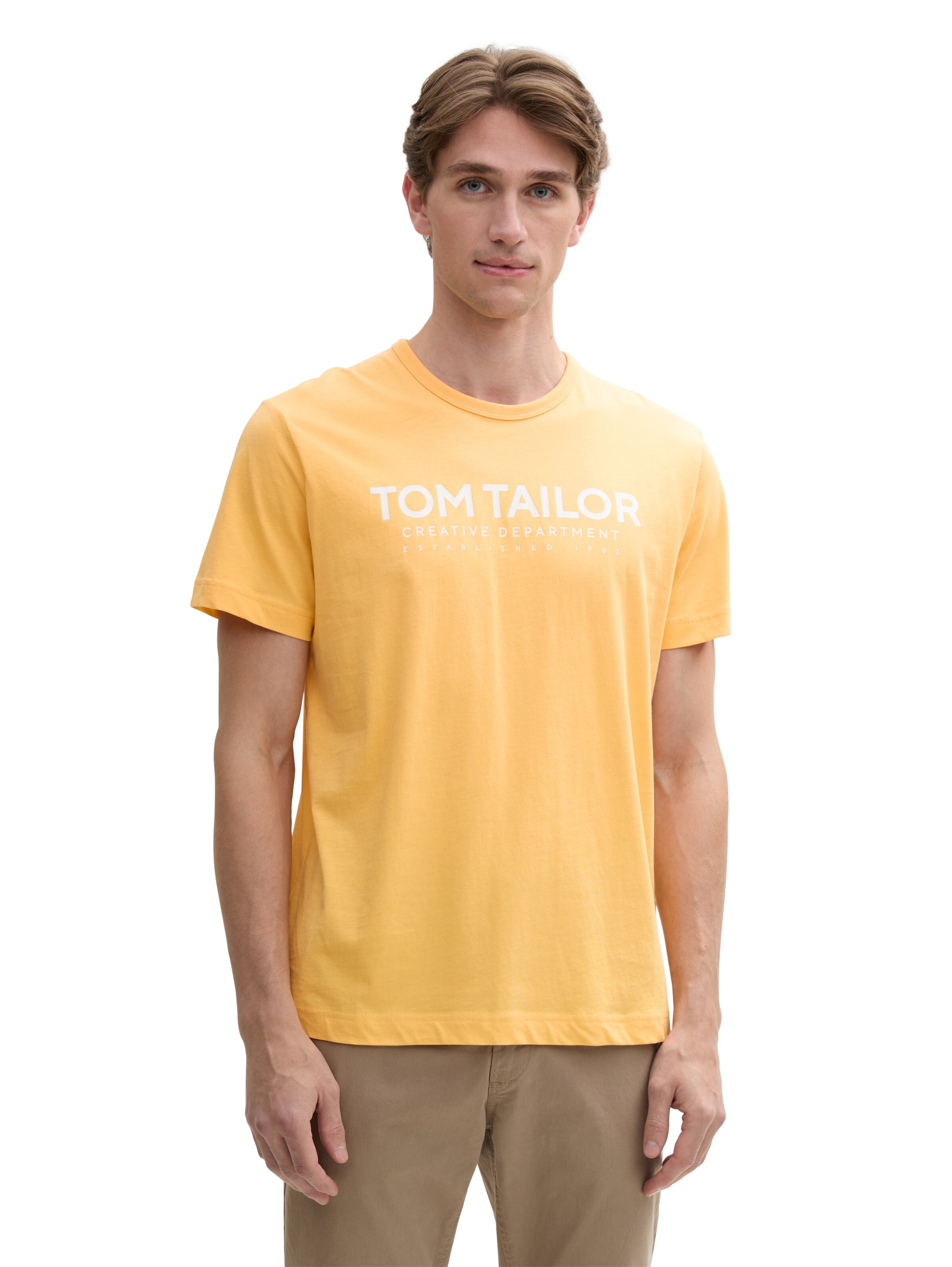 TOM TAILOR Shirt in Gelb: Vorderseite
