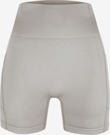 BeShaped Skinny Sporthose 'Lift me up' in Grau: Vorderseite