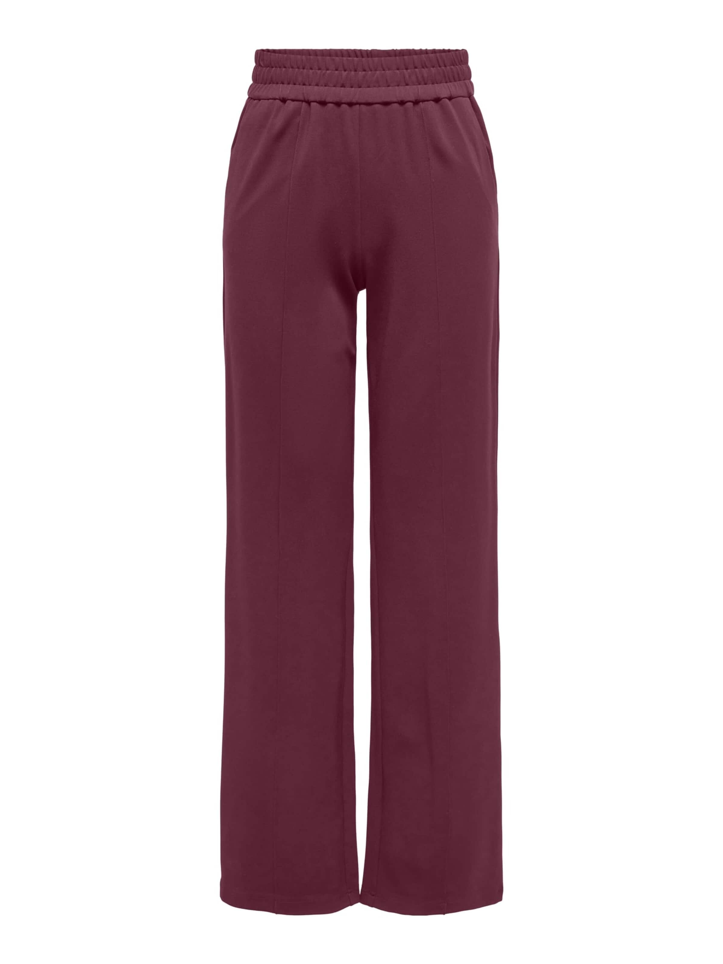 ONLY Baggy Trousers 'Poptrash' in Red: front