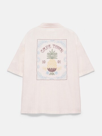 Comfort Fit Cămașă de la Pull&Bear pe roz