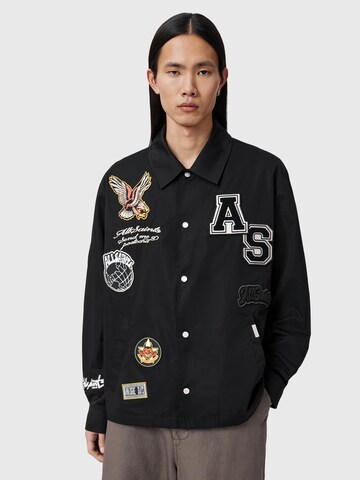 AllSaints Демисезонная куртка 'SOUNDMAN' в Черный: спереди