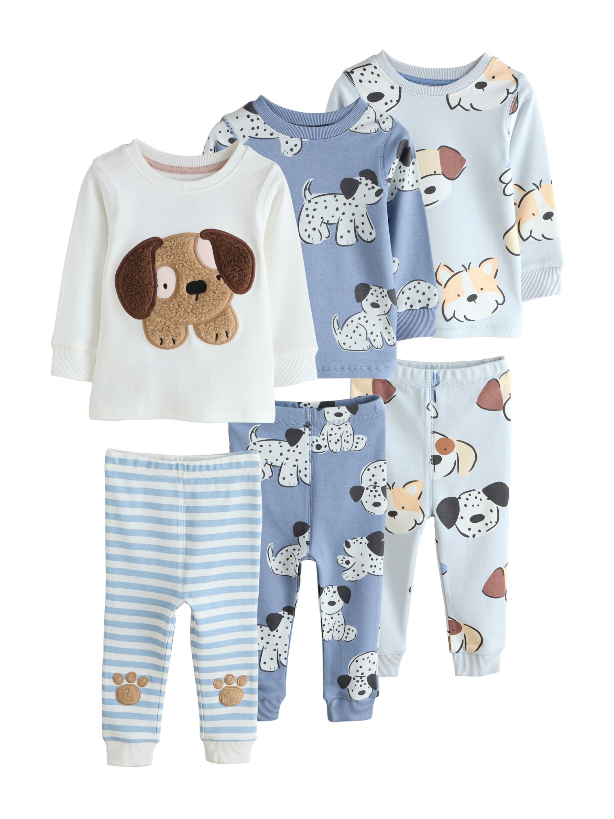 Pyjama Next en bleu : devant