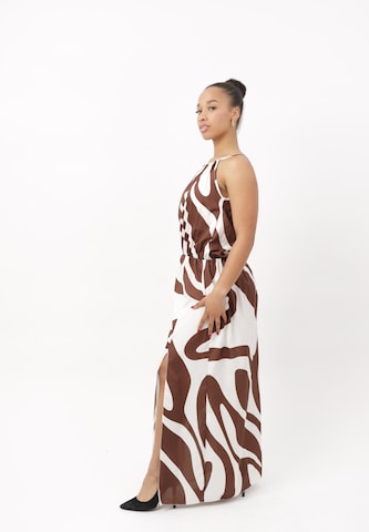 Robe Elara en marron