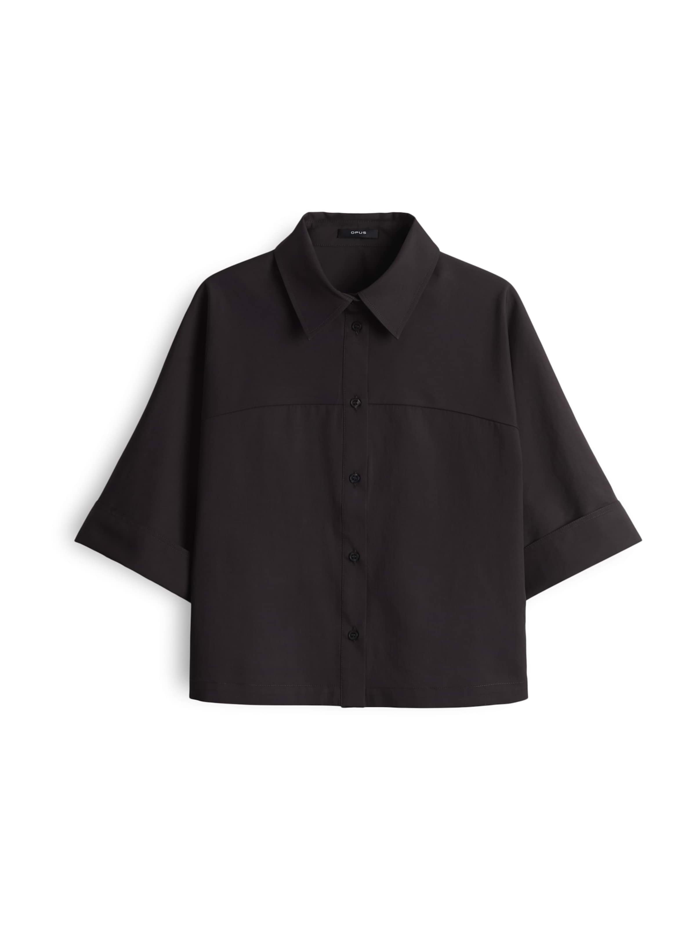 OPUS Bluse 'Freppy' in Braun: Vorderseite