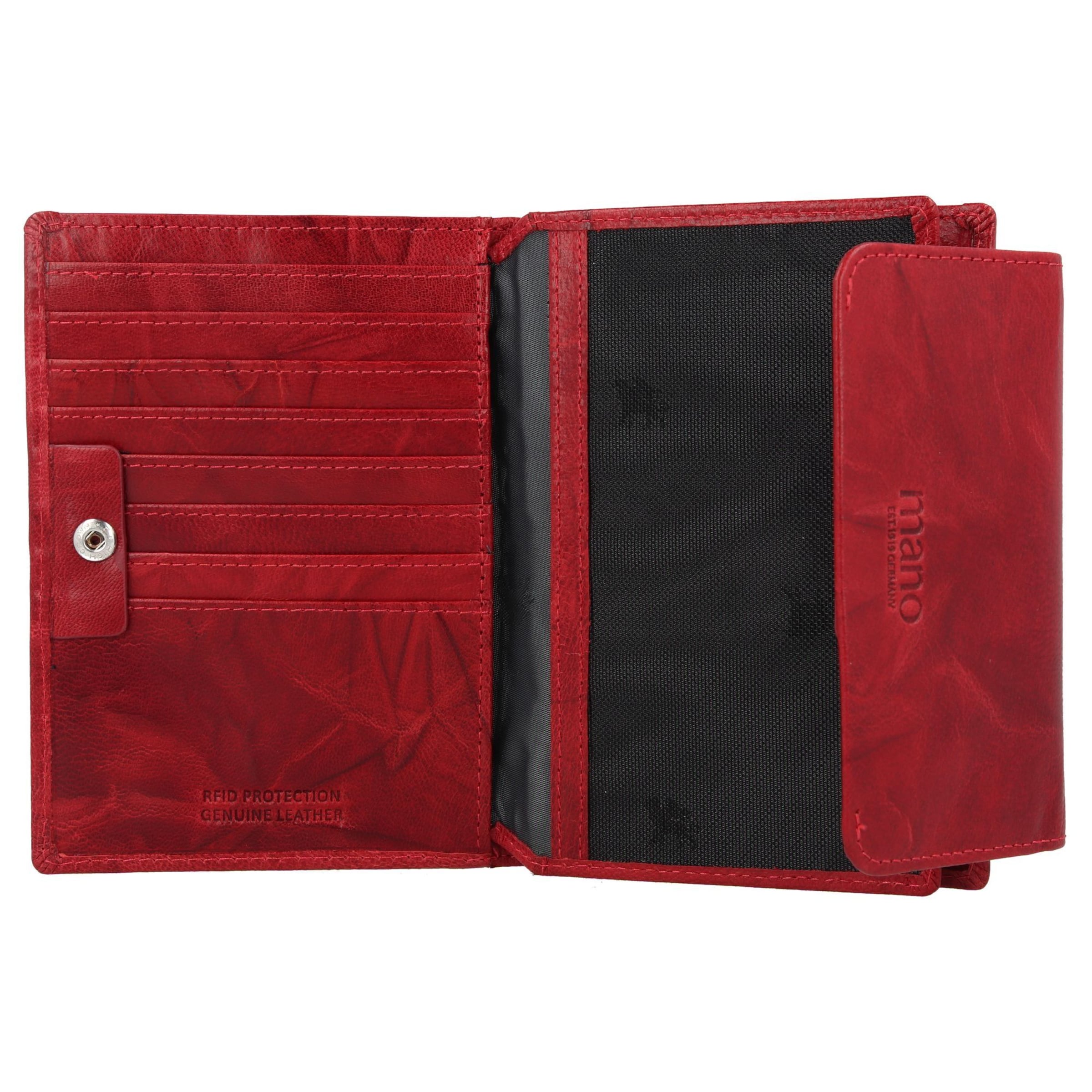 mano Wallet 'Donna Aurona' in Red
