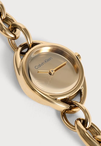 Calvin Klein - Reloj analógico 'PURE' en oro: frente