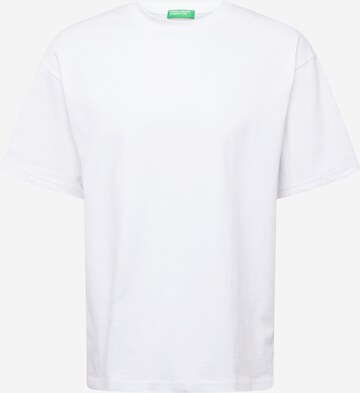 UNITED COLORS OF BENETTON Shirt in White: front