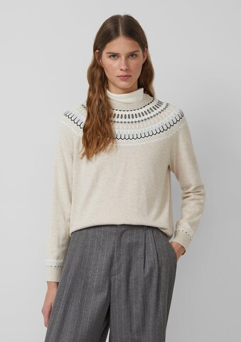 Pull-over s.Oliver en beige : devant