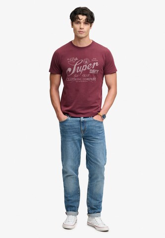 Superdry & Co Koszulka w kolorze czerwony