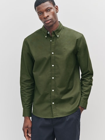 Next - Regular Fit Camisa em verde: frente