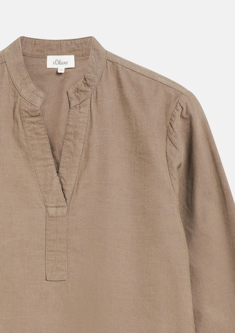 s.Oliver Blouse in Brown: front