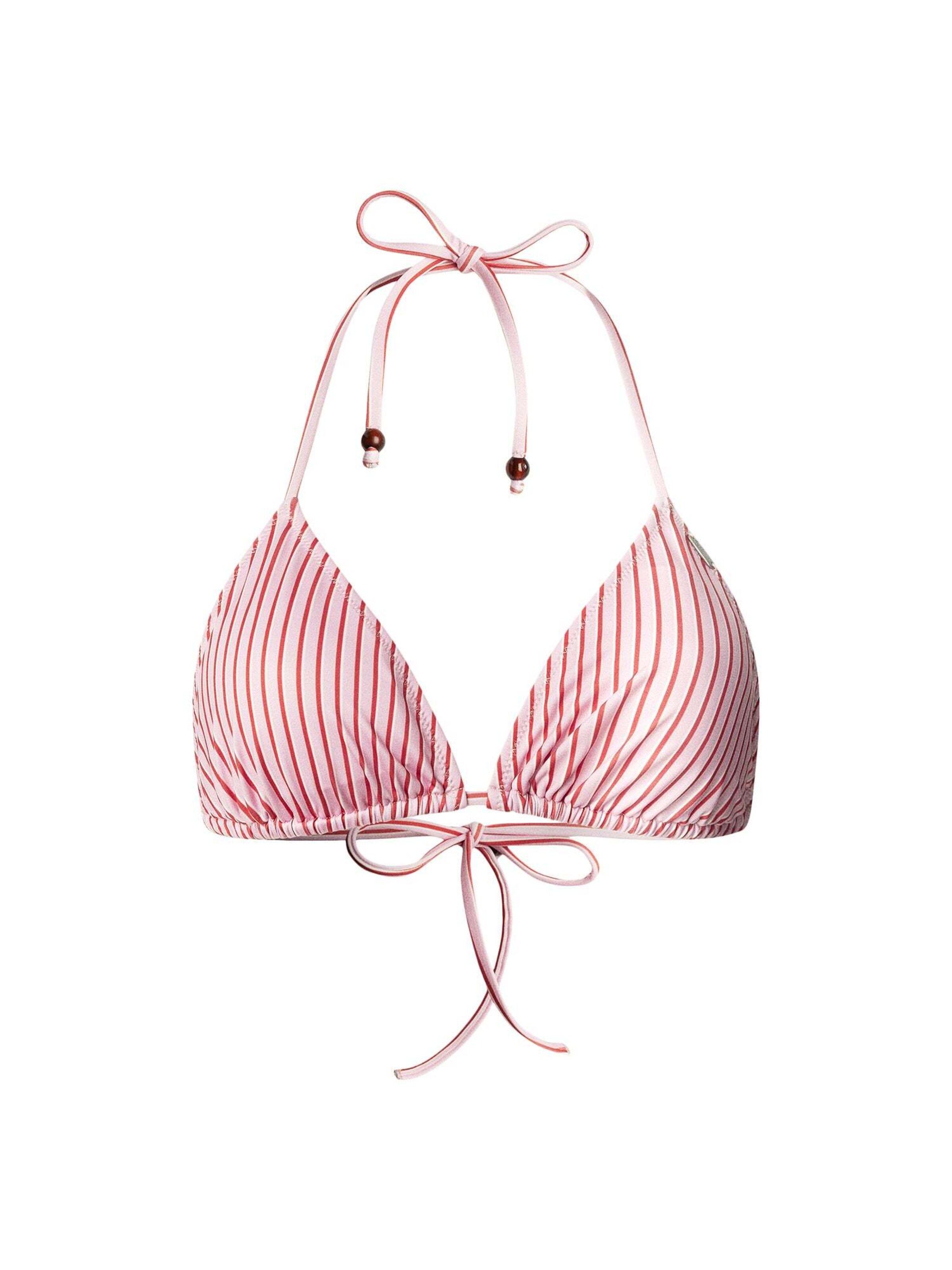 Triangle Hauts de bikini Pepe Jeans en rose : devant