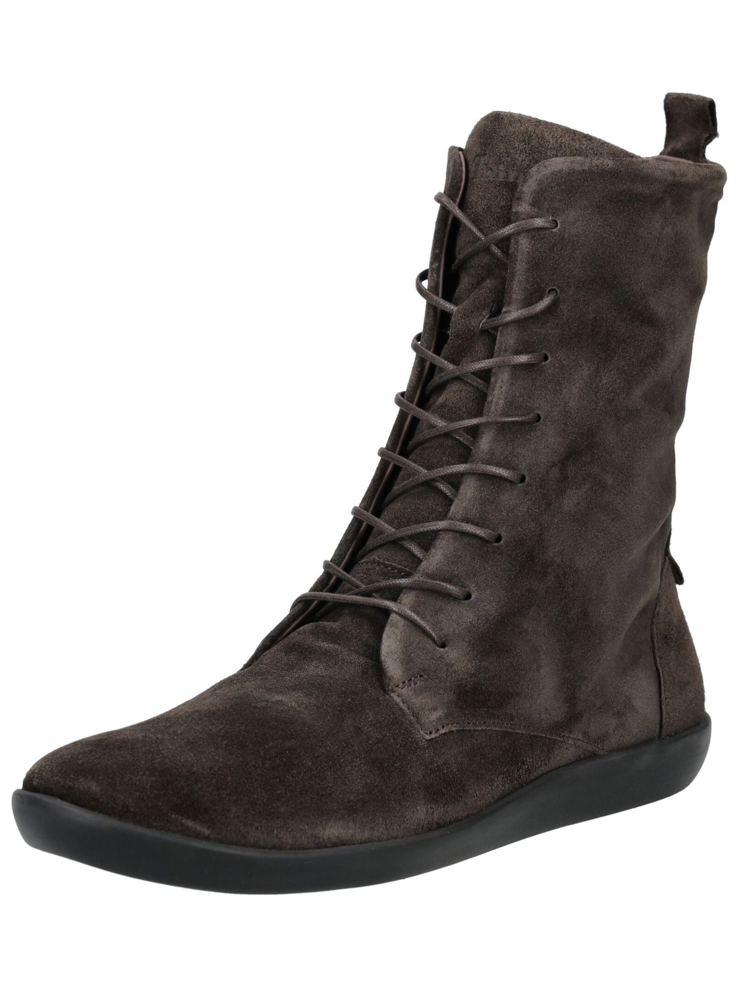 THINK! Schnürstiefelette in Braun: Vorderseite