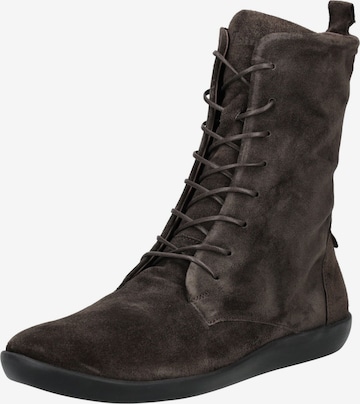 THINK! Schnürstiefelette in Braun: Vorderseite