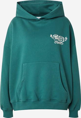 Sweat-shirt OH APRIL en vert : devant