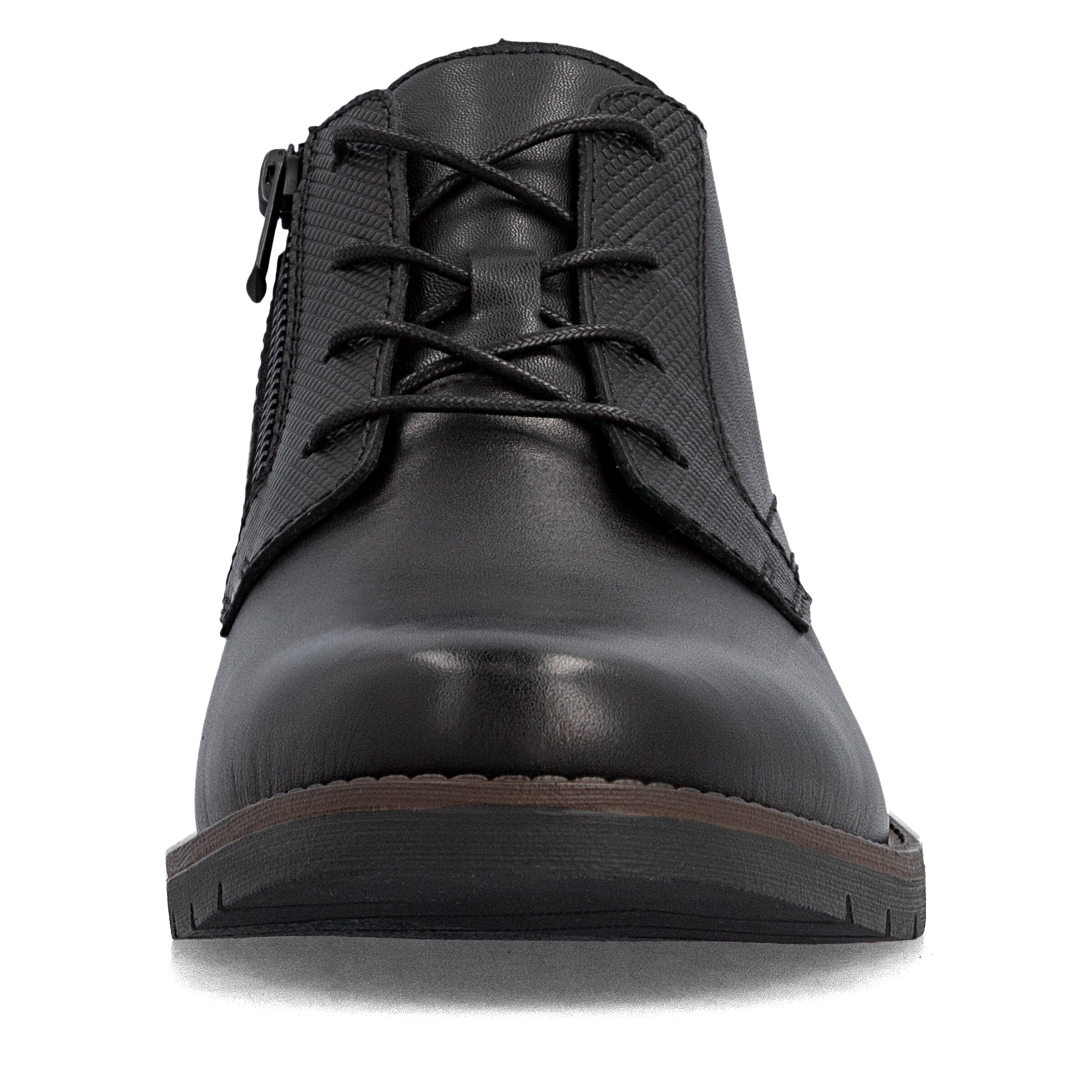 Bottines à lacets Rieker en noir