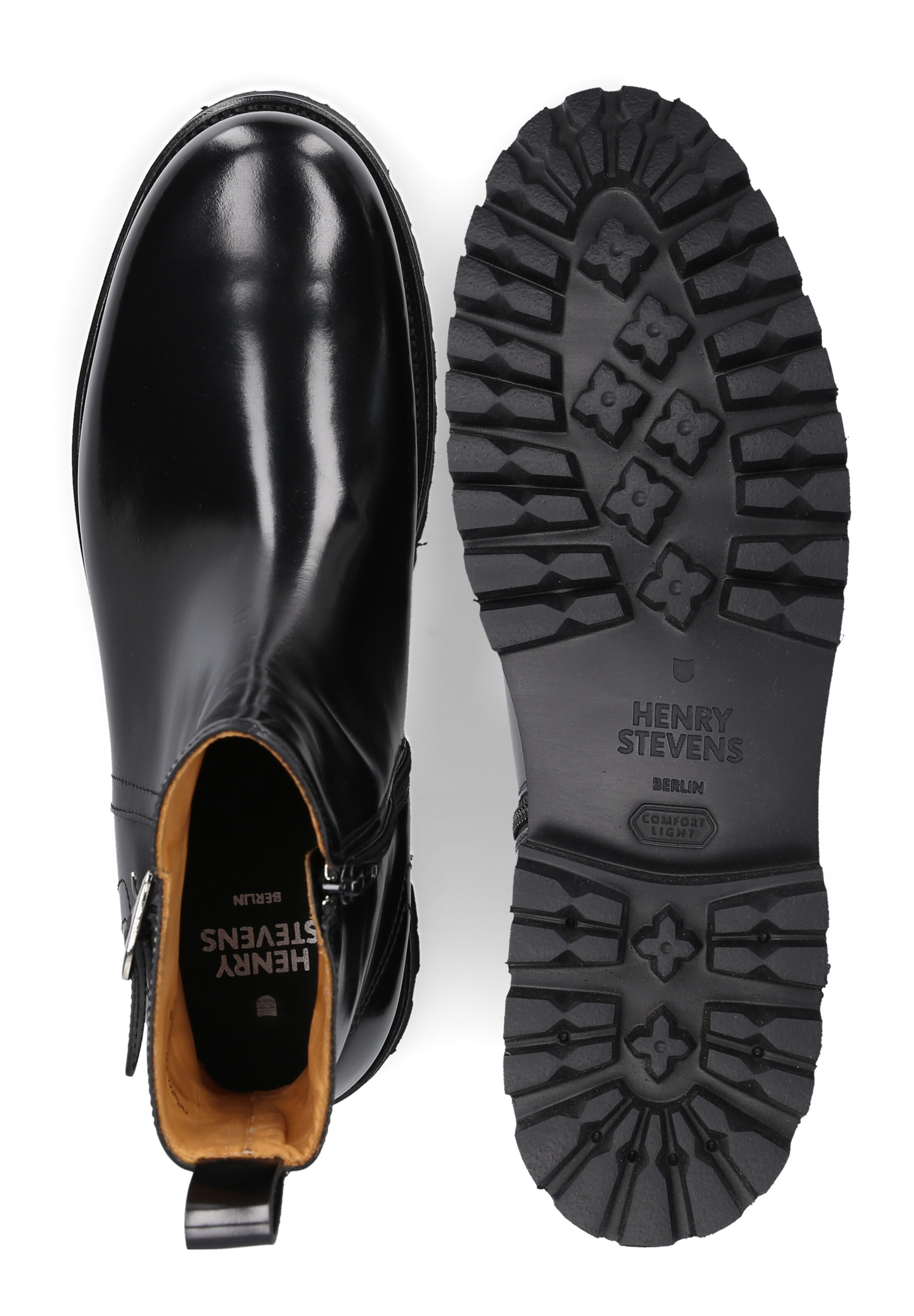 Henry Stevens Boots 'Harry JPB' in Black