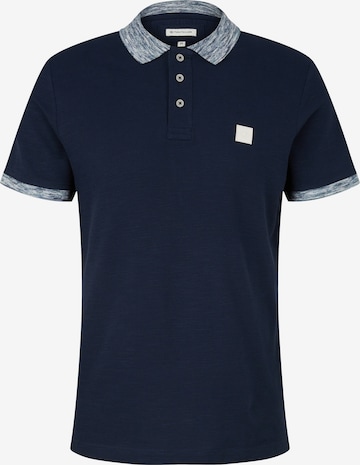 TOM TAILOR Poloshirt in Blau: predná strana