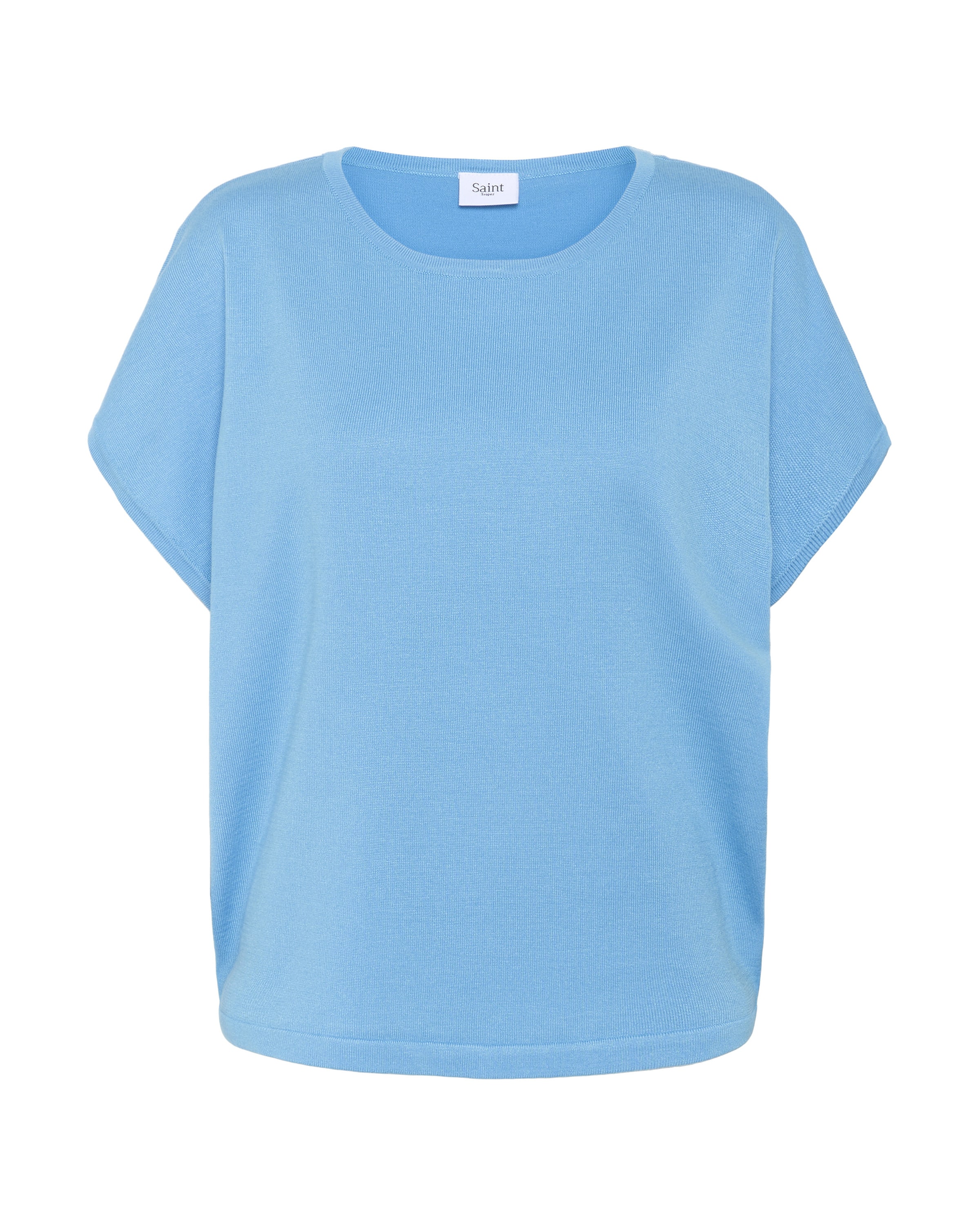 SAINT TROPEZ Pullover 'MilaSZ' in Blau: Vorderseite
