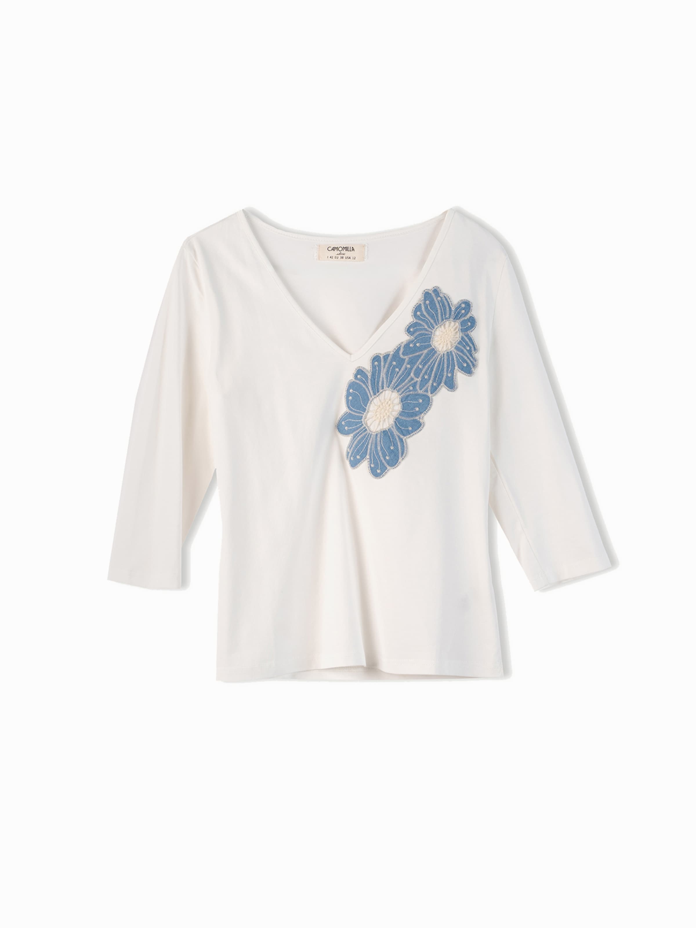 Camomilla Italia Shirt in Weiß: Vorderseite