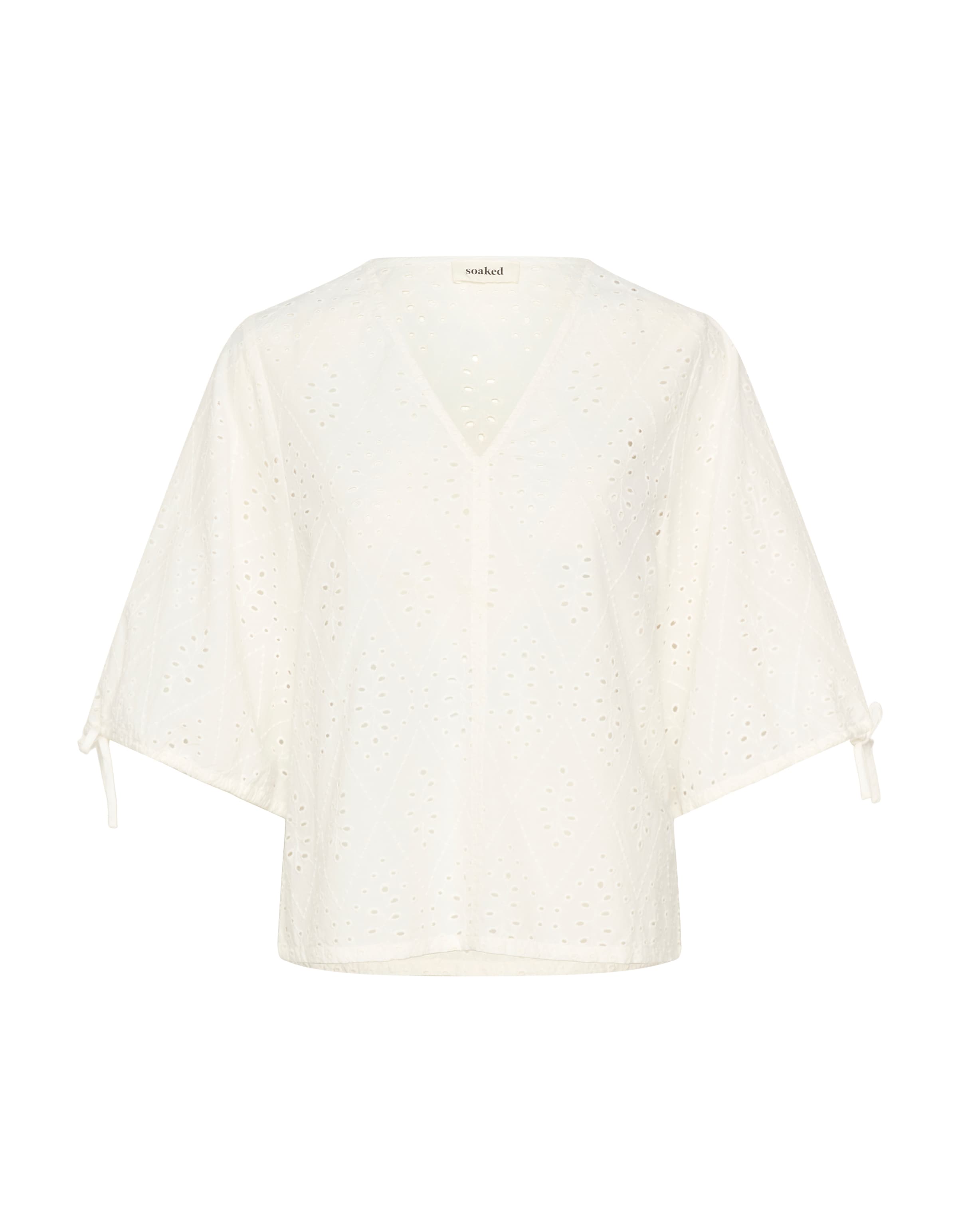 SOAKED IN LUXURY Bluse 'SLJoella' i hvid: forside