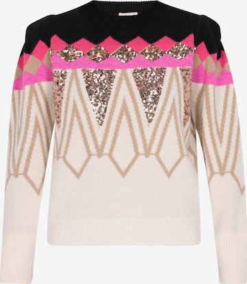 IZIA Neulepaita värissä vaaleanpunainen: etupuoli