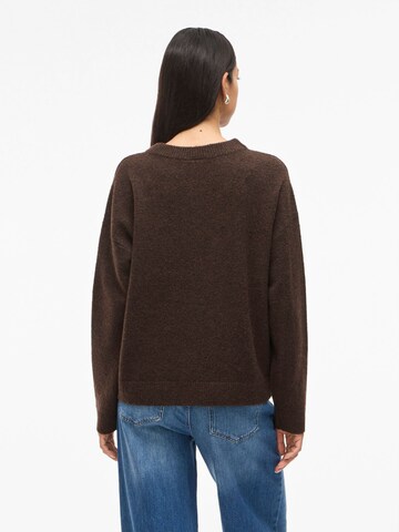VILA Sweater 'VILolo' in Brown