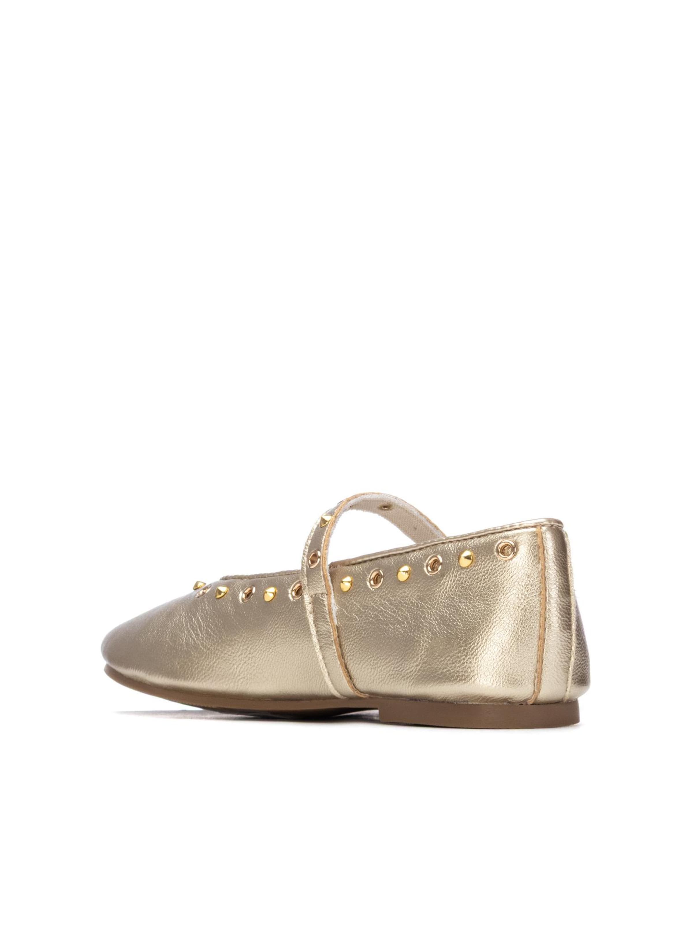 Xti Ballet Flats in Gold