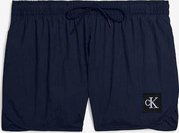 Calvin Klein Swimwear Board Shorts in Blue: front