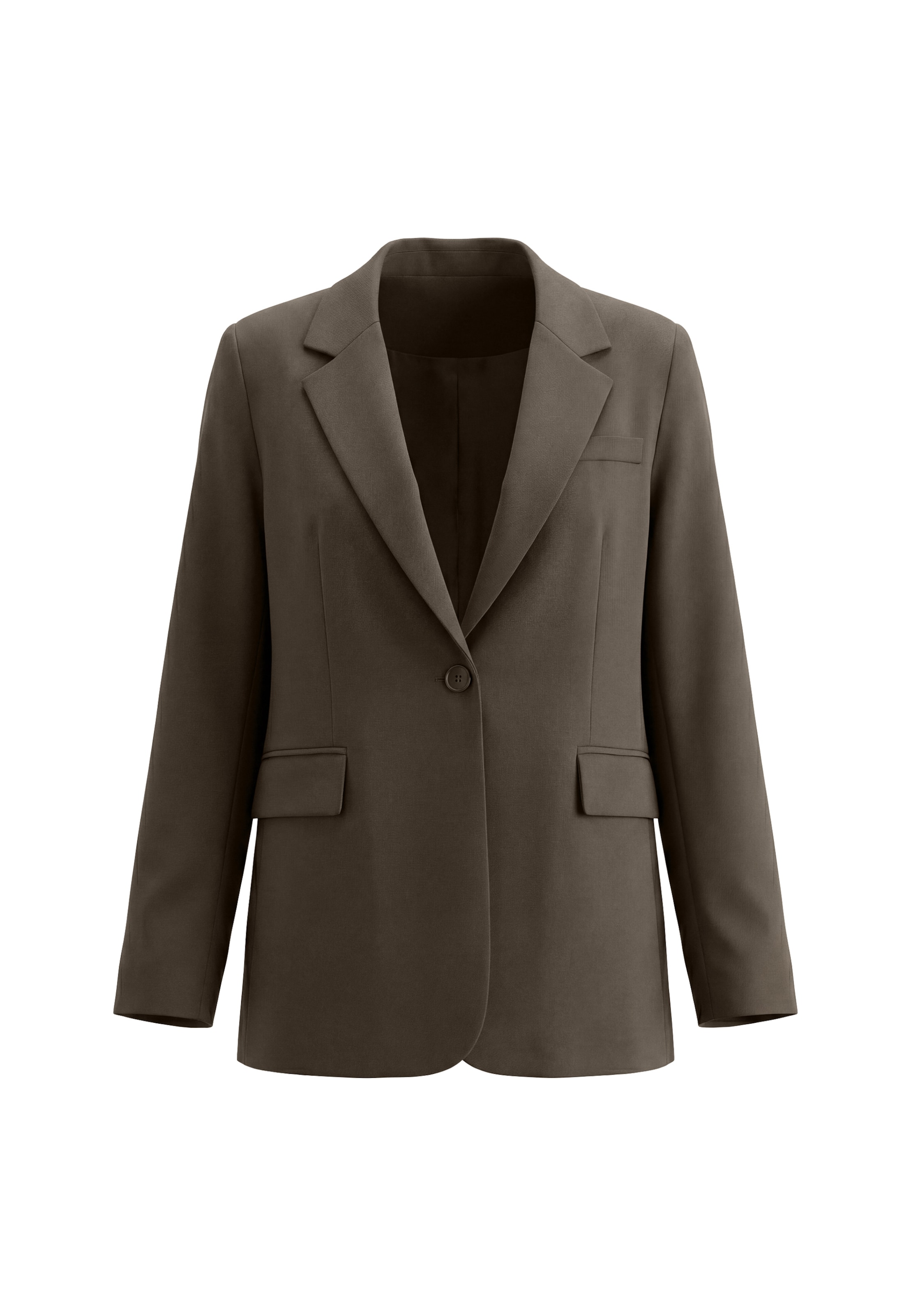 usha BLACK LABEL Blazer em 36 em castanho, Vista do artigo