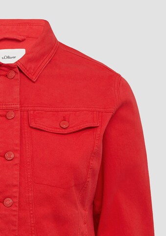 Veste mi-saison s.Oliver en rouge