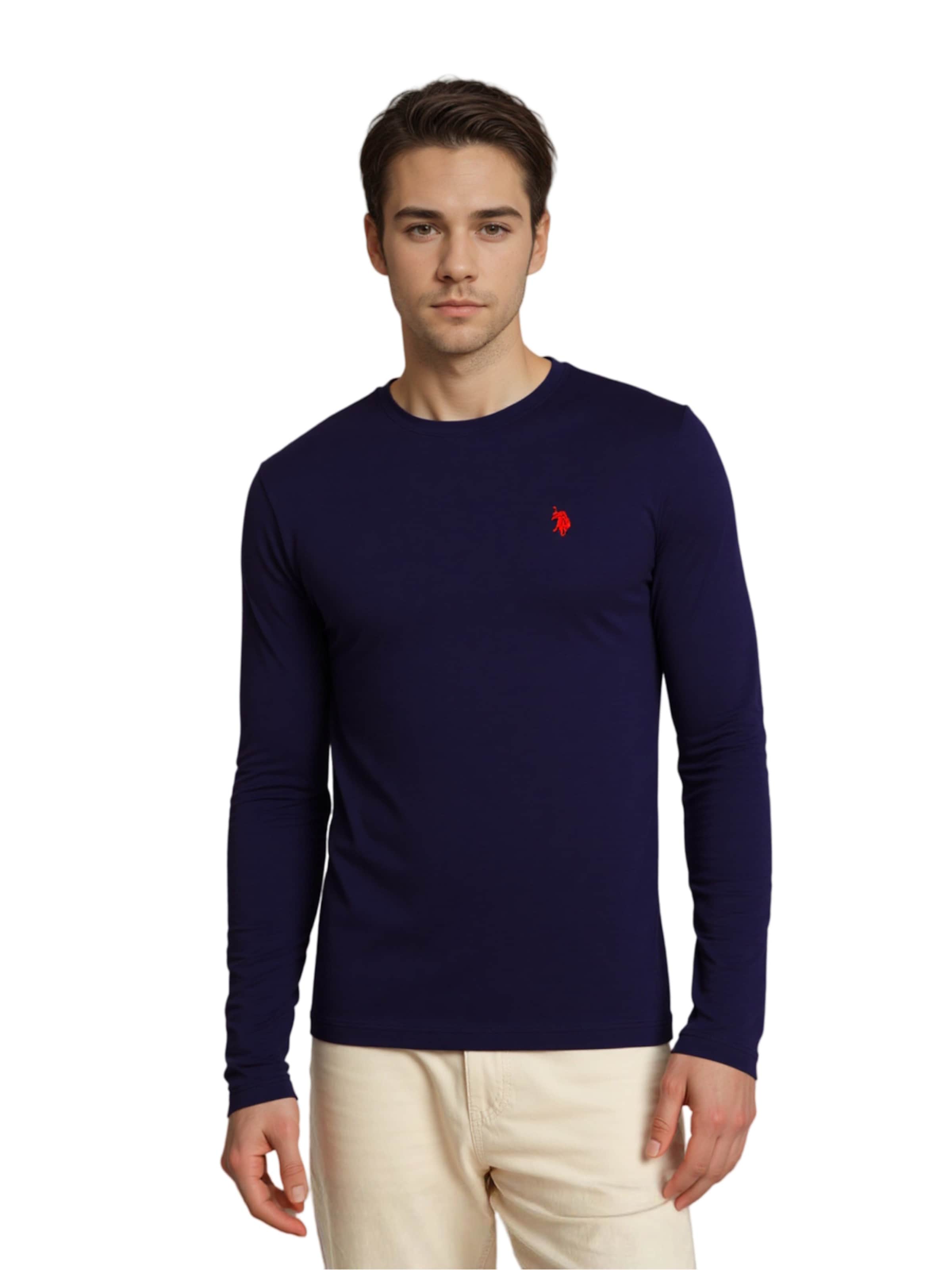 Maglietta di U.S. POLO ASSN. in blu: frontale