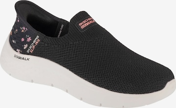 SKECHERS Slip-on 'Skechers : GO WALK Flex - Sunset Rose' in Black: front